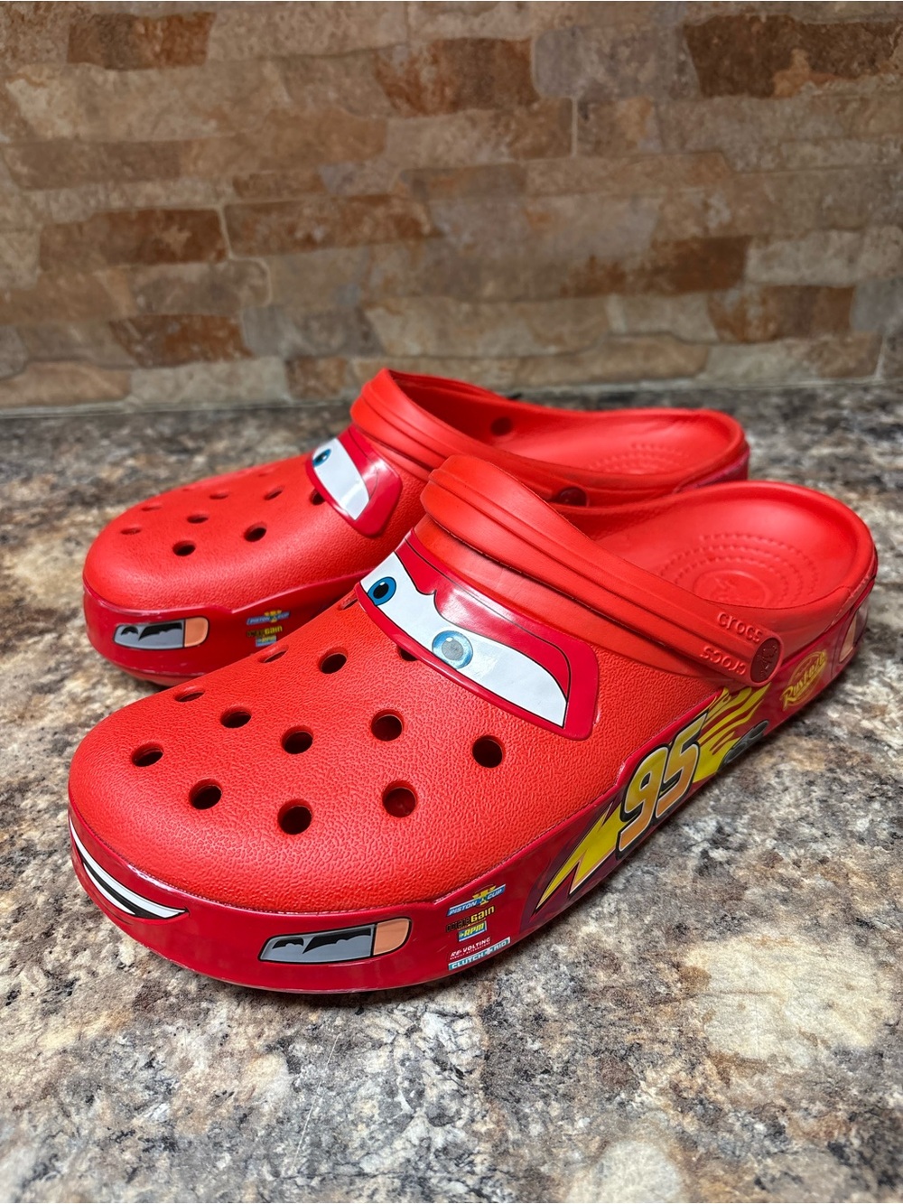 Crocs x Cars Disney/Pixar Lightning McQueen Size 11